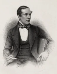 General John Nicholson, from an engraving by J.W. Knight